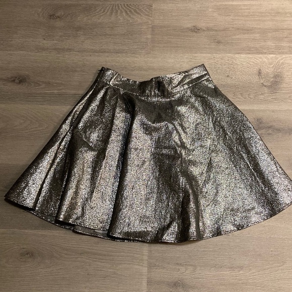 H&M Festive silver swing skirt, 12 - Picture 2 of 3